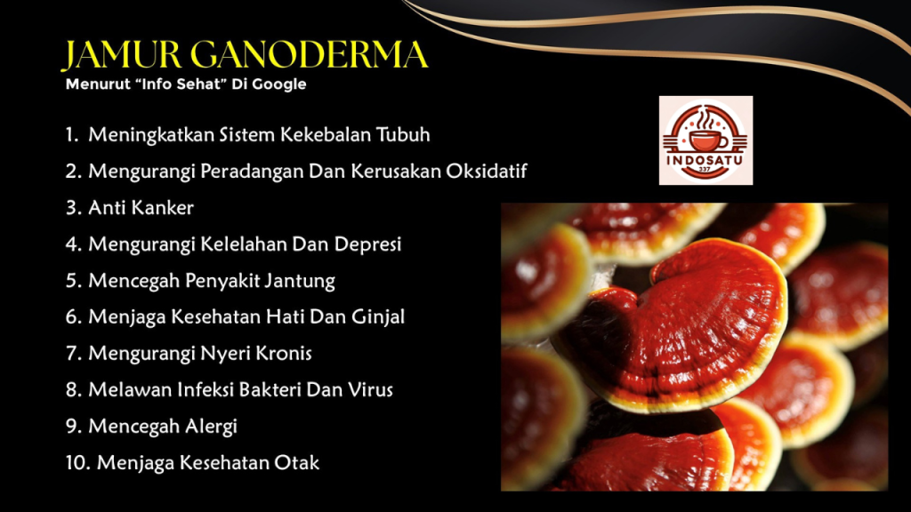 Manfaat Jamur Ganoderma