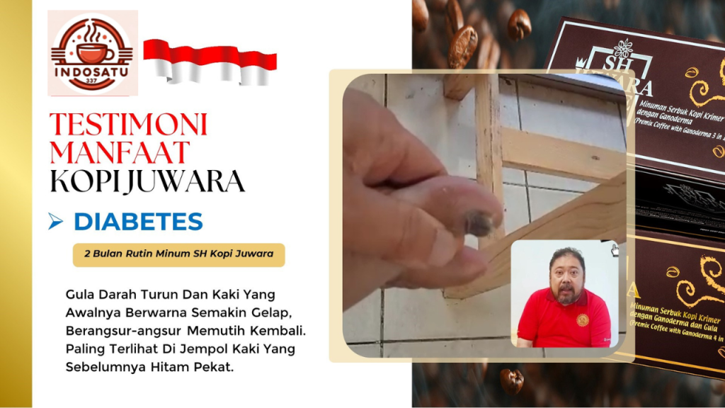 Diabetes setelah minum kopi juwara membaik