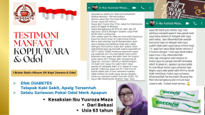 Setelah konsumsi kopi juwara dan memakai odol