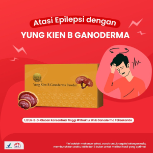 Yung Kien B Ganoderma atasi epilepsi