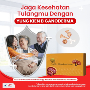 Yung Kien B Ganoderma menjaga kesehatan tulang