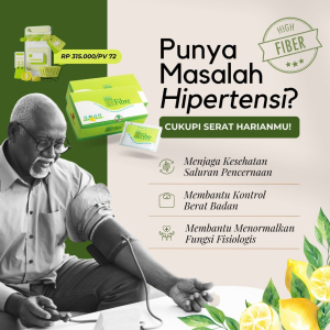 Jia ho Fibre untuk masalah hipertensi
