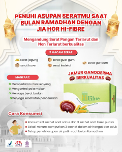 Banner Puasa Lancar dengan Jia Hor Hi Fibre
